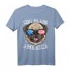 Mops Welpe Segen Amerika 4. Juli Lustiges Party T-Shirt – Perfekt für patriotische Feiern und Grillpartys