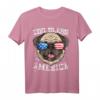 Mops Welpe Segen Amerika 4. Juli Lustiges Party T-Shirt – Perfekt für patriotische Feiern und Grillpartys