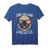 Mops Welpe Segen Amerika 4. Juli Lustiges Party T-Shirt – Perfekt für patriotische Feiern und Grillpartys