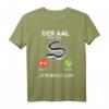 Fishing Eal Fisherman T-Shirt - Lustiges Aal Angeln Design, Perfektes Geschenk für Angler & Fischer