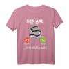 Fishing Eal Fisherman T-Shirt - Lustiges Aal Angeln Design, Perfektes Geschenk für Angler & Fischer