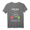 Fishing Eal Fisherman T-Shirt - Lustiges Aal Angeln Design, Perfektes Geschenk für Angler & Fischer