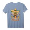 Cinco de Meow T-Shirt mit Sombrero - Niedliches Katzen-Design für Katzenliebhaber, Fiesta & Mexikanische Kultur, Perfekt als Geschenk
