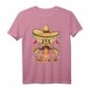 Cinco de Meow T-Shirt mit Sombrero - Niedliches Katzen-Design für Katzenliebhaber, Fiesta & Mexikanische Kultur, Perfekt als Geschenk
