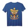 Cinco de Meow T-Shirt mit Sombrero - Niedliches Katzen-Design für Katzenliebhaber, Fiesta & Mexikanische Kultur, Perfekt als Geschenk