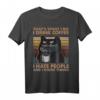 Humorvolles Katzen Kaffee T-Shirt - Für Katzenliebhaber, Baristas & Kaffeefans, Perfektes Geschenk für Katzenmama & -papa