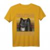 Humorvolles Katzen Kaffee T-Shirt - Für Katzenliebhaber, Baristas & Kaffeefans, Perfektes Geschenk für Katzenmama & -papa
