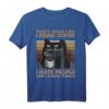 Humorvolles Katzen Kaffee T-Shirt - Für Katzenliebhaber, Baristas & Kaffeefans, Perfektes Geschenk für Katzenmama & -papa
