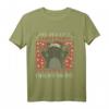 Pew Pew It's Christmas Madafakas Katzen Langarmshirt - Lustiges Weihnachtsgeschenk für Katzenliebhaber, Nerds und Gamer, perfekt für Ugly Sweater Party & Heiligabend