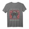 Pew Pew It's Christmas Madafakas Katzen Langarmshirt - Lustiges Weihnachtsgeschenk für Katzenliebhaber, Nerds und Gamer, perfekt für Ugly Sweater Party & Heiligabend