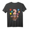 Kinder 2. Geburtstag Affen T-Shirt – Perfekte Geschenkidee zum zweiten Geburtstag für Jungen und Mädchen