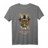 Herren Best Dad Ever Affe Motiv T-Shirt - Lustiges Geschenk für Papa, Vater, Opa zum Vatertag & Geburtstag