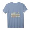 Damen & Herren Boulespieler Motiv EBouleution Affe Mensch Evolution Boule T-Shirt mit V-Ausschnitt – Perfektes Geschenk für Boule- und Boccia-Fans