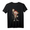 Japan Flagge - Jubelnder Affe Fan T-Shirt, ideales Souvenir für Japan-Liebhaber und Urlauber