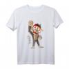 Japan Flagge - Jubelnder Affe Fan T-Shirt, ideales Souvenir für Japan-Liebhaber und Urlauber