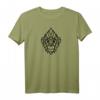 HapFrog Wukong-Spirit (Black) Geometrisches Affen T-Shirt – Einzigartiges Geschenk für Affenliebhaber und Geburtstagsfeier