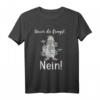 Bevor du fragst Nein Statement mit süßem Affen - Lustiges Tier T-Shirt für Introvertierte, Loner & Misanthropen als Geschenk