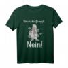 Bevor du fragst Nein Statement mit süßem Affen - Lustiges Tier T-Shirt für Introvertierte, Loner & Misanthropen als Geschenk