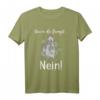 Bevor du fragst Nein Statement mit süßem Affen - Lustiges Tier T-Shirt für Introvertierte, Loner & Misanthropen als Geschenk
