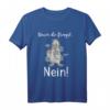 Bevor du fragst Nein Statement mit süßem Affen - Lustiges Tier T-Shirt für Introvertierte, Loner & Misanthropen als Geschenk
