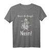 Bevor du fragst Nein Statement mit süßem Affen - Lustiges Tier T-Shirt für Introvertierte, Loner & Misanthropen als Geschenk