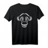 Affe T-Shirt für Primatenfans – Süßer Schimpansen Kopf oder Gesicht, klassisch geschnitten, perfekt als Geschenk für Tierliebhaber