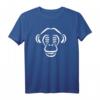 Affe T-Shirt für Primatenfans – Süßer Schimpansen Kopf oder Gesicht, klassisch geschnitten, perfekt als Geschenk für Tierliebhaber