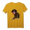 Lustiges Baby Äffchen T-Shirt mit Piratenmotiv – Geschenkidee für Piraten, Affenfreunde & Abenteurer zum Geburtstag & Weihnachten
