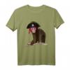 Lustiges Baby Äffchen T-Shirt mit Piratenmotiv – Geschenkidee für Piraten, Affenfreunde & Abenteurer zum Geburtstag & Weihnachten