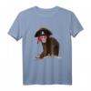 Lustiges Baby Äffchen T-Shirt mit Piratenmotiv – Geschenkidee für Piraten, Affenfreunde & Abenteurer zum Geburtstag & Weihnachten
