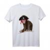 Lustiges Baby Äffchen T-Shirt mit Piratenmotiv – Geschenkidee für Piraten, Affenfreunde & Abenteurer zum Geburtstag & Weihnachten