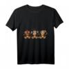 Weise Affen der Neuzeit Handy Kopfhörer Knebel Lustig Affe T-Shirt - Perfektes Geschenk für Geburtstag, Weihnachten, Muttertag, Vatertag & mehr für Männer und Frauen
