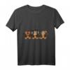 Weise Affen der Neuzeit Handy Kopfhörer Knebel Lustig Affe T-Shirt - Perfektes Geschenk für Geburtstag, Weihnachten, Muttertag, Vatertag & mehr für Männer und Frauen