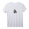 Gorilla Affe Herzlinie EKG Heartbeat T-Shirt - Lustiges Tierliebe-Shirt für Affen- und Gorillafans, Tierschützer & Zoo-Besucher