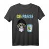 Cooles Hip Hop Affen T-Shirt mit Schimpanse & Gin Limetten Motiv – Perfekt für Festivals, Feiern und Affenliebhaber