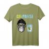 Cooles Hip Hop Affen T-Shirt mit Schimpanse & Gin Limetten Motiv – Perfekt für Festivals, Feiern und Affenliebhaber