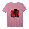 Cooler Affe mit Mütze Glück Glücklich Rot T-Shirt – Retro Design mit Spray Flecken, perfekte Geschenkidee für Freunde und Familie