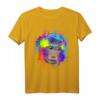 Splash Art Affe Geschenk Tier Affen Liebhaber T-Shirt – Lustiges buntes Affen Design für Geburtstag & Weihnachten