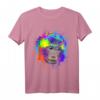Splash Art Affe Geschenk Tier Affen Liebhaber T-Shirt – Lustiges buntes Affen Design für Geburtstag & Weihnachten