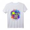 Splash Art Affe Geschenk Tier Affen Liebhaber T-Shirt – Lustiges buntes Affen Design für Geburtstag & Weihnachten