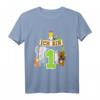 Kinder Zootiere 1 Jahr Ich Bin 1 Elefant Affe - Süßes Geburtstags T-Shirt für den ersten Geburtstag, Tiermotto & Dschungel Party Outfit