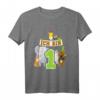 Kinder Zootiere 1 Jahr Ich Bin 1 Elefant Affe - Süßes Geburtstags T-Shirt für den ersten Geburtstag, Tiermotto & Dschungel Party Outfit