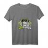 Damen T-Shirt mit Gin Panse Affe Limette – Lustiges Pfalz-Design für Weinschorle-Fans, Mädels & Weinliebhaberinnen