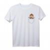 Affe in der Tasche - Lustiges Affen T-Shirt für Kinder und Erwachsene, perfektes Geschenk für Affenliebhaber und Geburtstagsfeier