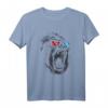 3D Gorilla Gläser – Wild Animal – Ape – Affe T-Shirt mit lustigem Design für Tierliebhaber & Humor-Fans