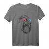 3D Gorilla Gläser – Wild Animal – Ape – Affe T-Shirt mit lustigem Design für Tierliebhaber & Humor-Fans