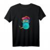 Lustiges kiffender Affe Cannabis Weed THC CBD Blunt T-Shirt – Cooler Humor für Kiffer & Entspannte Freunde