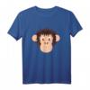 Affe I Affenkopf I Schimpanse Äffchen Kinder T-Shirt – Perfektes Geschenk für Affen- und Primatenfans zu Weihnachten, Geburtstag & Co.