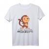 Ich mag Affen wirklich - Lustiges Affen Geschenk T-Shirt für Affenliebhaber, Kinder & Erwachsene