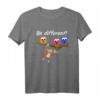 Be Different! Damen und Herren Lustiges Affen T-Shirt mit Spruch – Für Tierliebhaber, Individualisten & Freunde